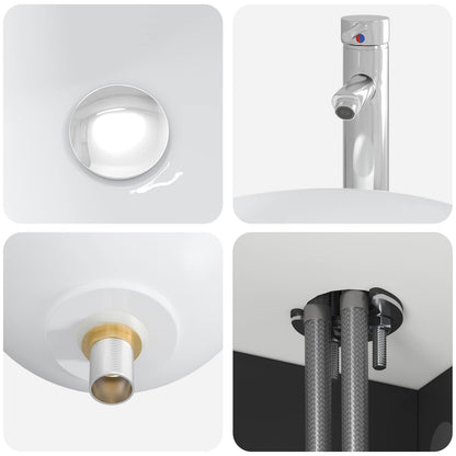 Mobile Lavabo da Parete Nero 49,5 x 41 x 64,5 cm | homemem39