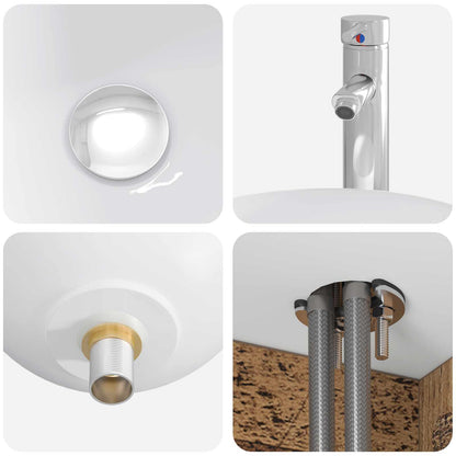 Mobile Lavabo da Parete Legno antico 49,5 x 41 x 64,5 cm | homemem39