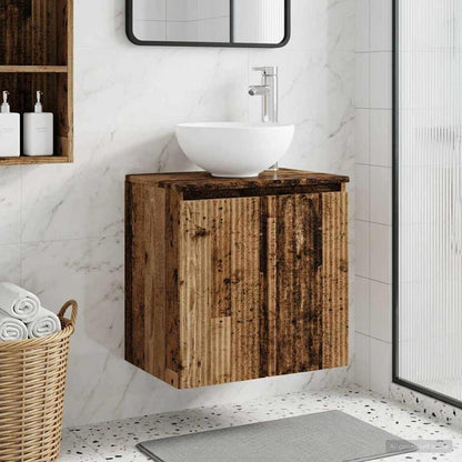 Mobile Lavabo da Parete Legno antico 49,5 x 41 x 64,5 cm | homemem39