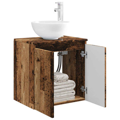 Mobile Lavabo da Parete Legno antico 49,5 x 41 x 64,5 cm | homemem39