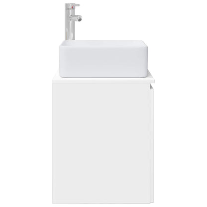 Mobile Lavabo da Parete Bianco 49,5 x 41 x 63 cm | homemem39