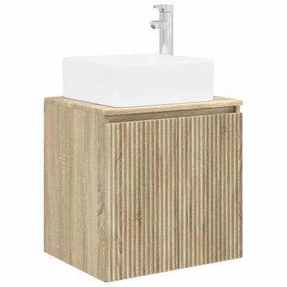 Mobile Lavabo da Parete Rovere Sonoma 49,5 x 41 x 63 cm | homemem39