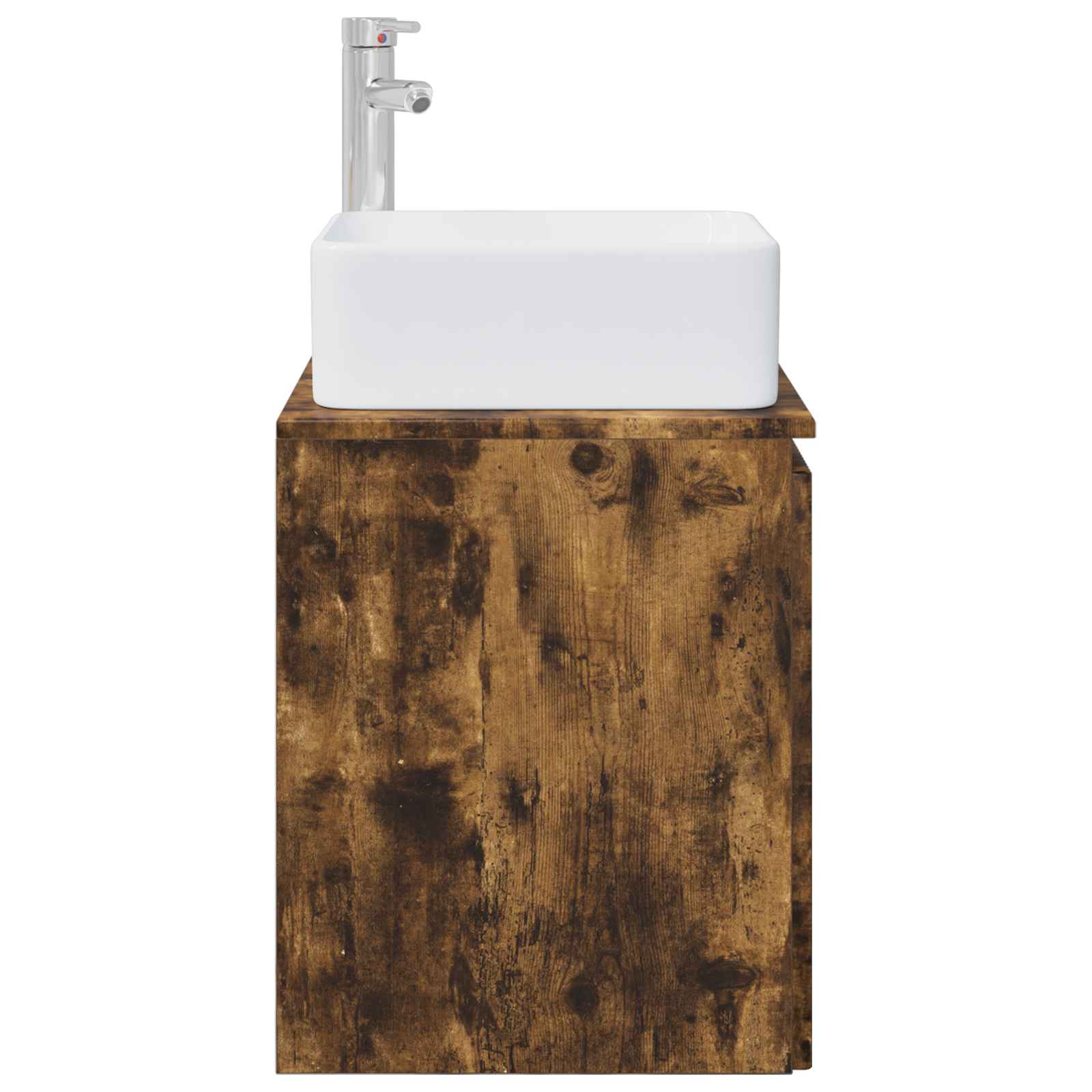 Mobile Lavabo da Parete Rovere Fumo 49,5 x 41 x 63 cm | homemem39