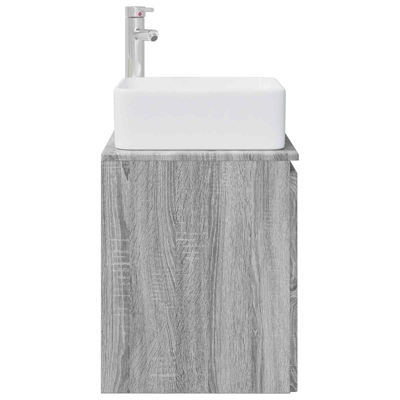 Mobile Lavabo da Parete Sonoma grigio 49,5 x 41 x 63 cm | homemem39