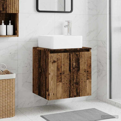 Mobile Lavabo da Parete Legno antico 49,5 x 41 x 63 cm | homemem39