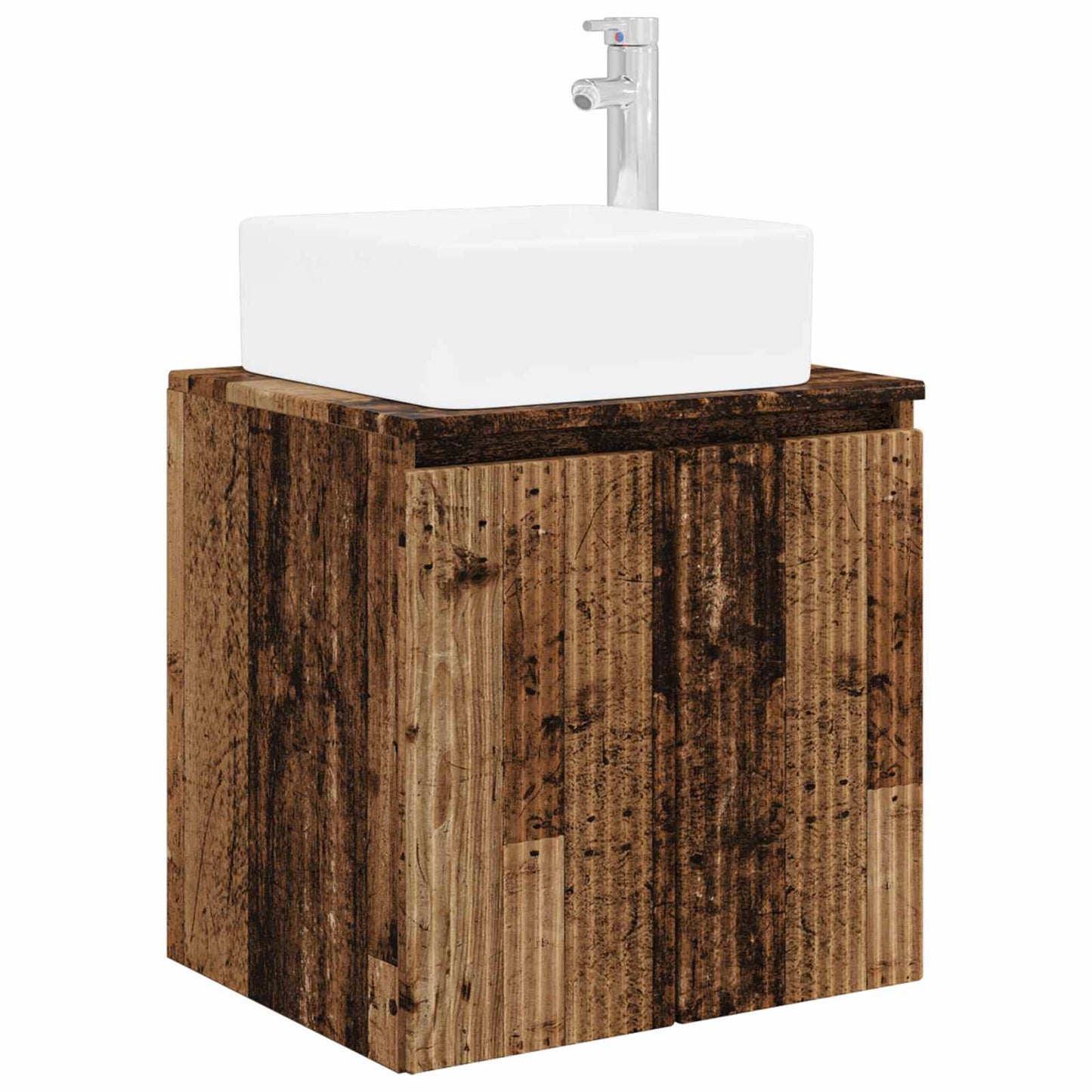 Mobile Lavabo da Parete Legno antico 49,5 x 41 x 63 cm | homemem39