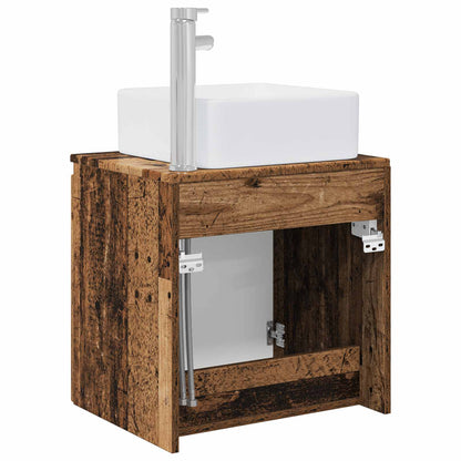 Mobile Lavabo da Parete Legno antico 49,5 x 41 x 63 cm | homemem39