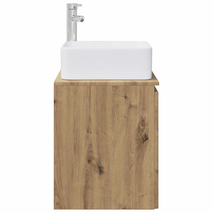 Mobile Lavabo da Parete Rovere Artigianale 49,5 x 41 x 63 cm | homemem39