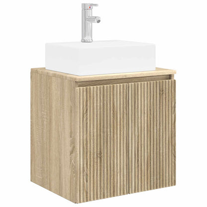 Mobile Lavabo da Parete Rovere Sonoma 49,5 x 41 x 62,5 cm | homemem39