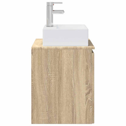 Mobile Lavabo da Parete Rovere Sonoma 49,5 x 41 x 62,5 cm | homemem39