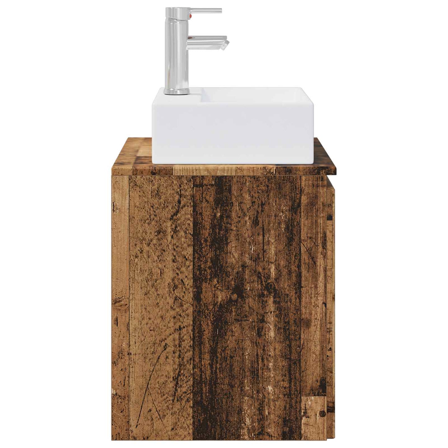 Mobile Lavabo da Parete Legno antico 49,5 x 41 x 62,5 cm | homemem39