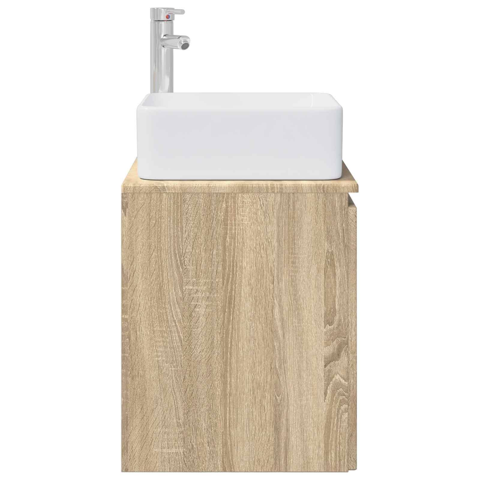 Mobile Lavabo da Parete Rovere Sonoma 53 x 35 x 63 cm | homemem39