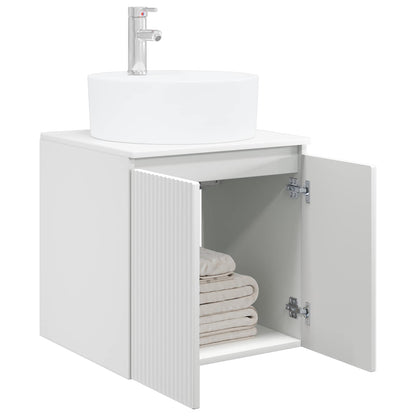 Mobile Lavabo da Parete Bianco 49,5 x 44,5 x 65 cm | homemem39