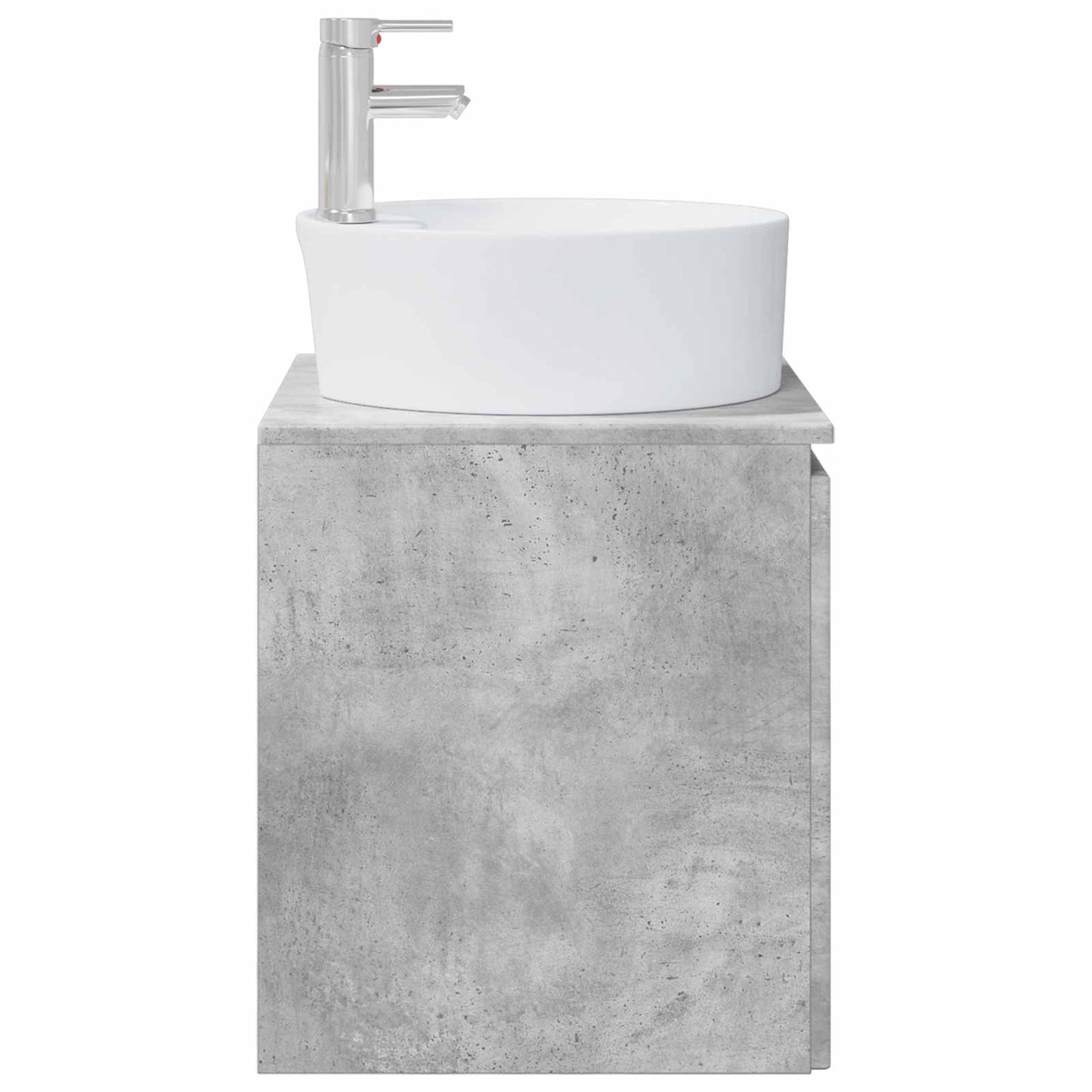 Mobile Lavabo da Parete Grigio Cemento 49,5 x 44,5 x 65 cm | homemem39