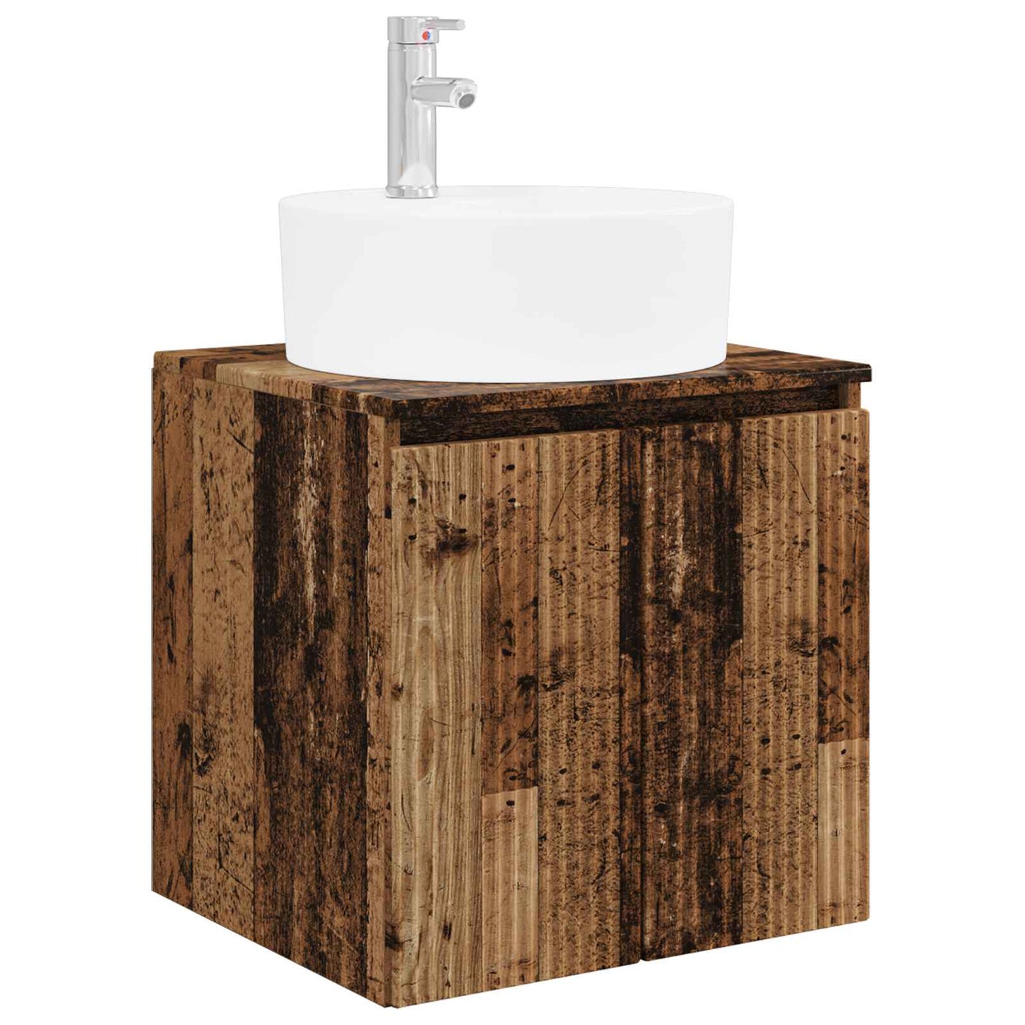 Mobile Lavabo da Parete Legno antico 49,5 x 44,5 x 65 cm | homemem39