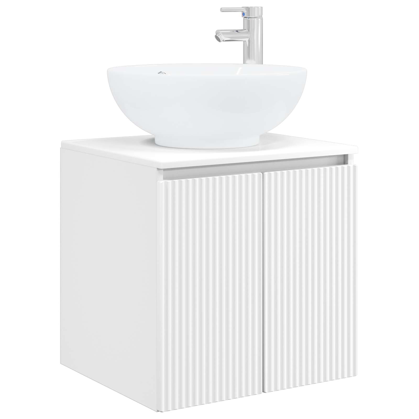 Mobile Lavabo da Parete Bianco 49,5 x 44,5 x 65 cm | homemem39