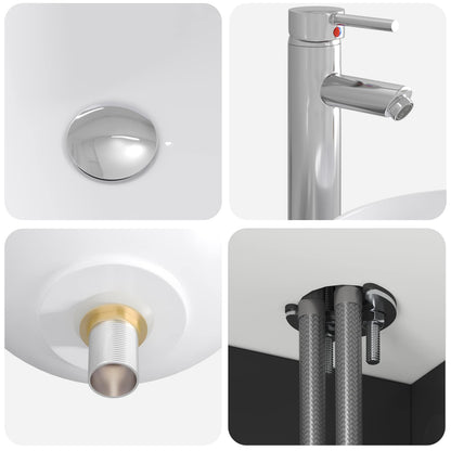 Mobile Lavabo da Parete Nero 49,5 x 44,5 x 65 cm | homemem39