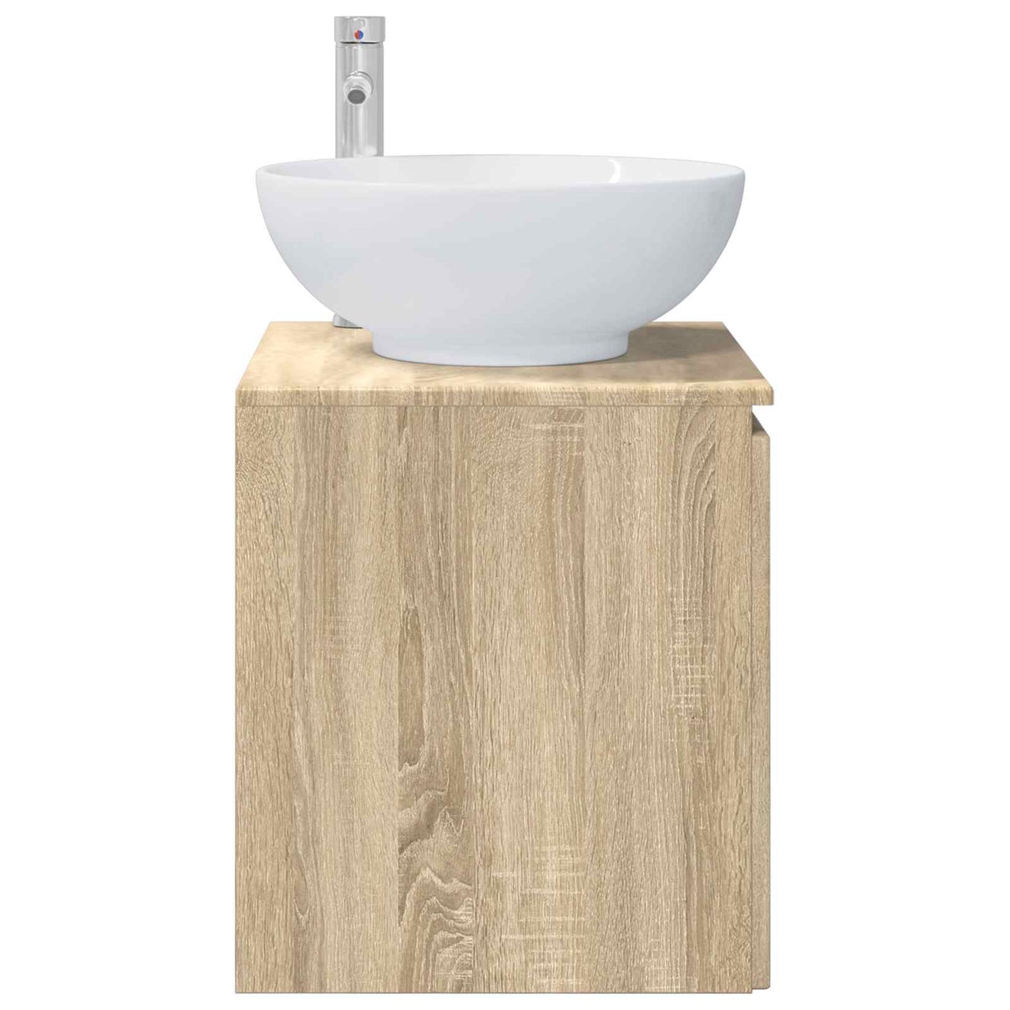 Mobile Lavabo da Parete Rovere Sonoma 49,5 x 44,5 x 65 cm | homemem39