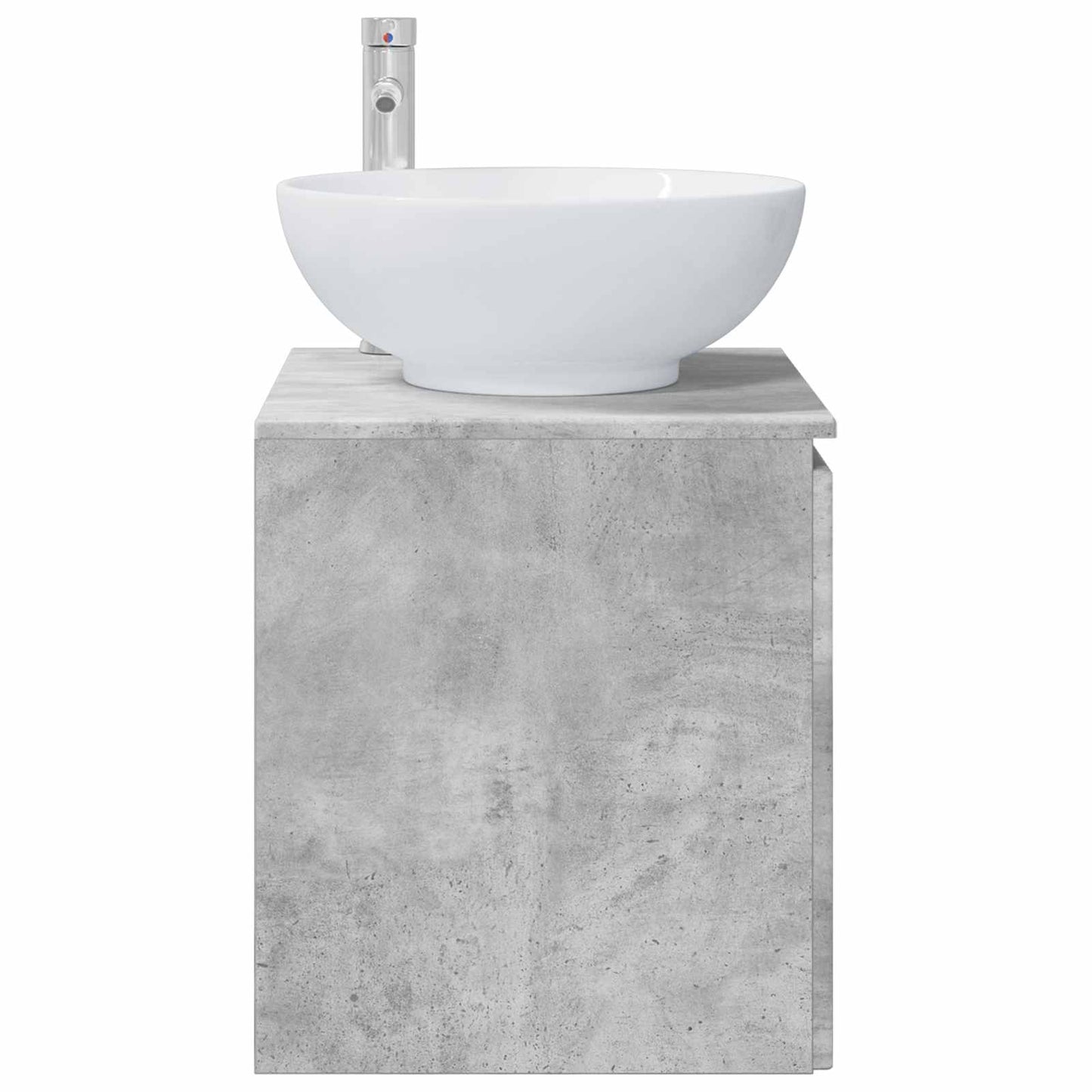 Mobile Lavabo da Parete Grigio Cemento 49,5 x 44,5 x 65 cm | homemem39