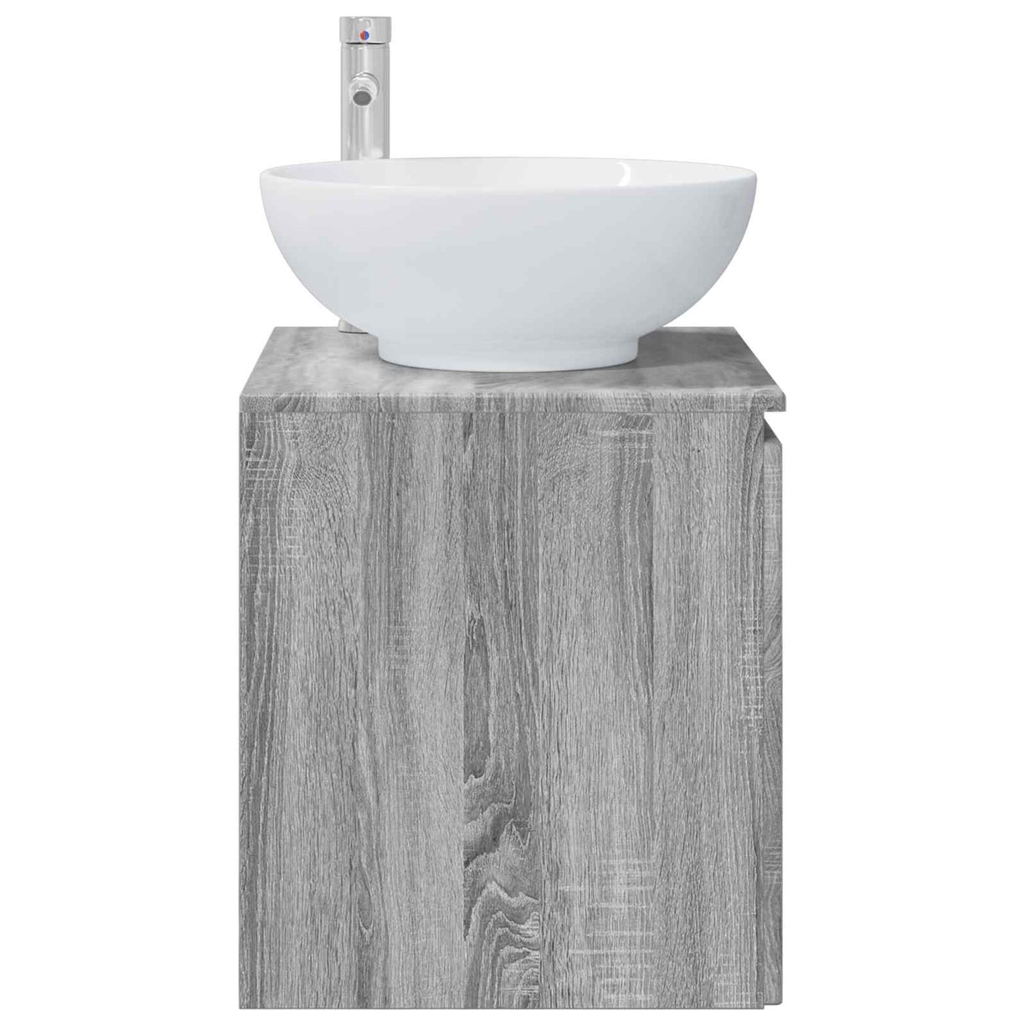 Mobile Lavabo da Parete Sonoma grigio 49,5 x 44,5 x 65 cm | homemem39