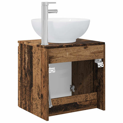 Mobile Lavabo da Parete Legno antico 49,5 x 44,5 x 65 cm | homemem39