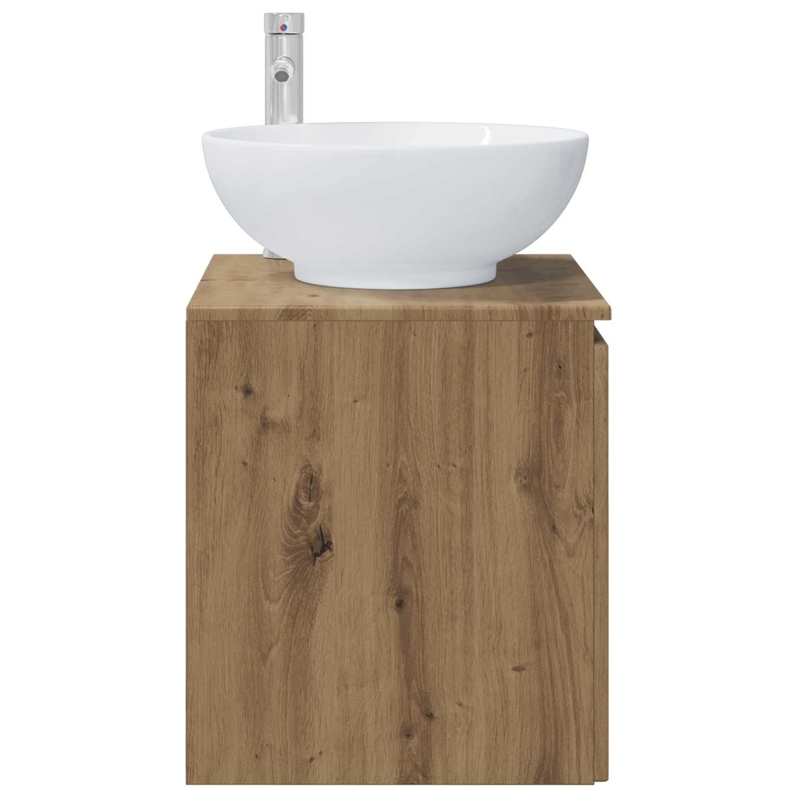 Mobile Lavabo da Parete Rovere Artigianale 49,5 x 44,5 x 65 cm | homemem39