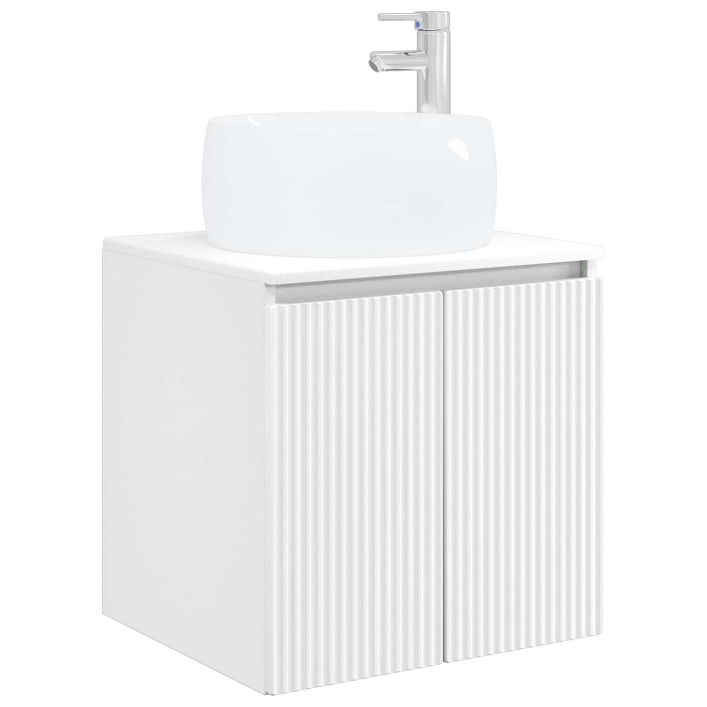 Mobile Lavabo da Parete Bianco 49,5 x 44,5 x 66 cm | homemem39