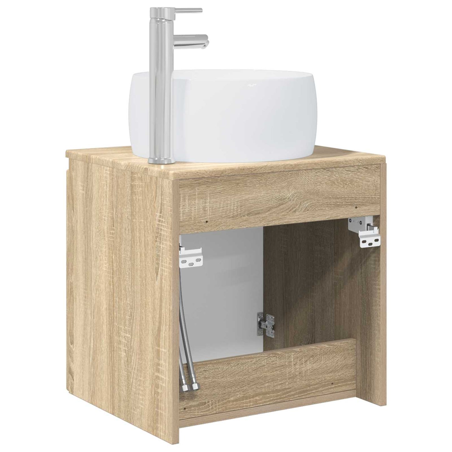 Mobile Lavabo da Parete Rovere Sonoma 49,5 x 44,5 x 66 cm | homemem39