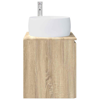Mobile Lavabo da Parete Rovere Sonoma 49,5 x 44,5 x 66 cm | homemem39
