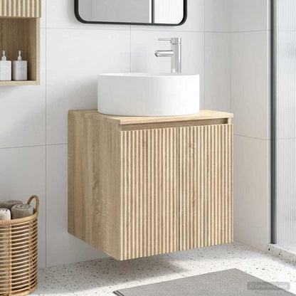 Mobile lavabo da parete Rovere Sonoma 49,5 x 44,5 x 65,5 cm | homemem39