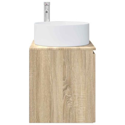 Mobile lavabo da parete Rovere Sonoma 49,5 x 44,5 x 65,5 cm | homemem39