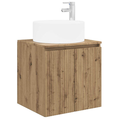 Mobile lavabo da parete Rovere Artigianale | homemem39