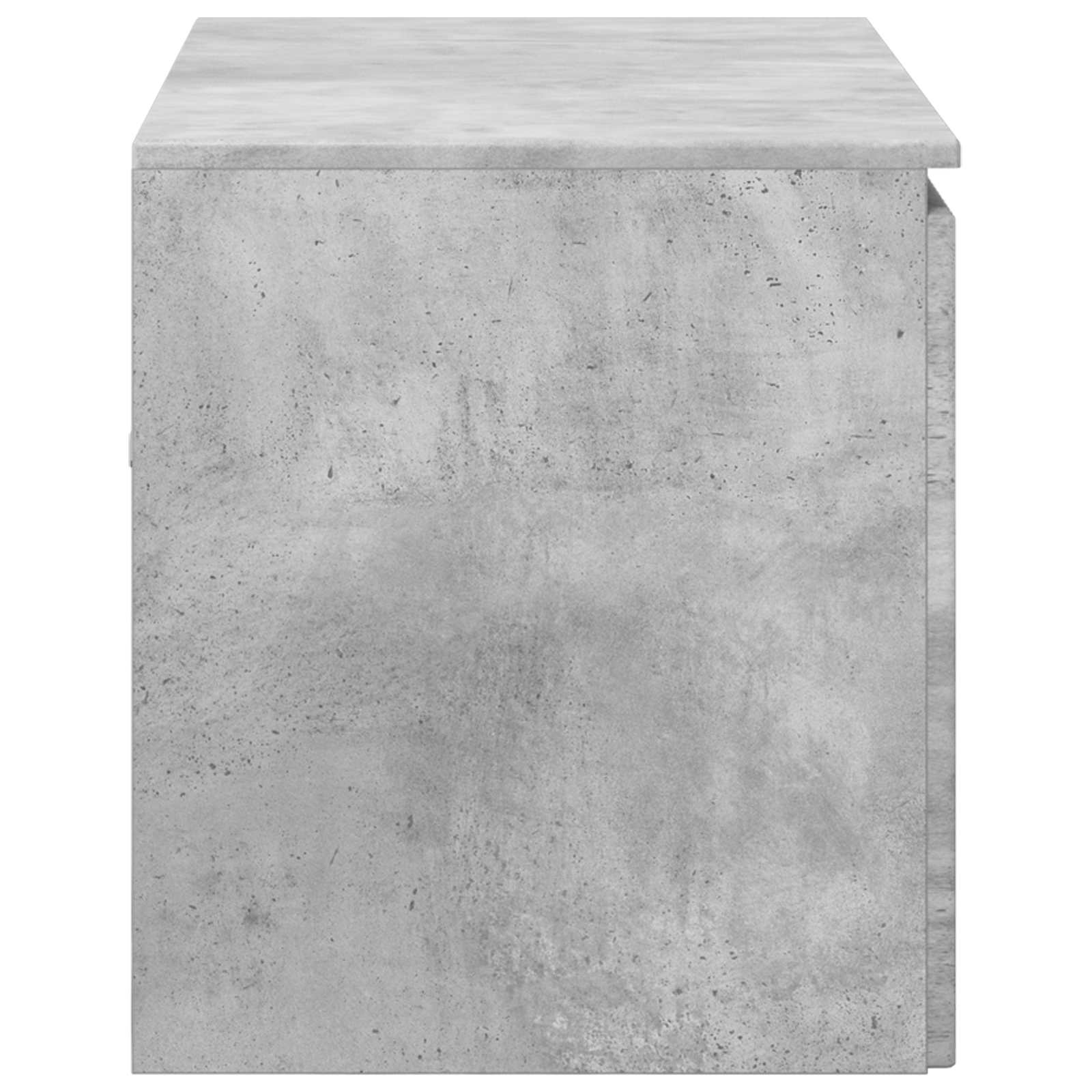 Mobiletto da Bagno a Muro Grigio Cemento 62,5 x 44,5 x 50 cm | homemem39