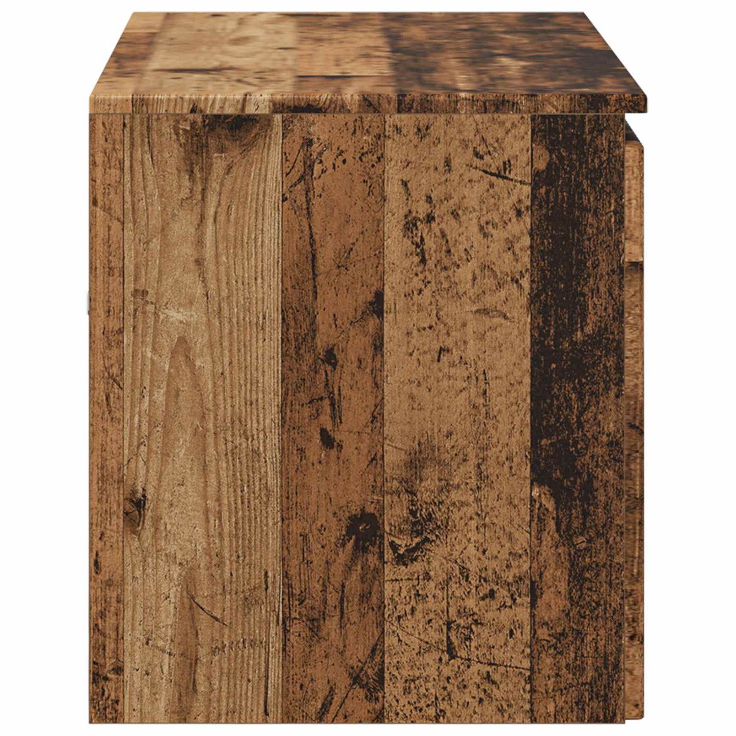 Mobiletto da Bagno a Muro Legno antico 62,5 x 44,5 x 50 cm | homemem39