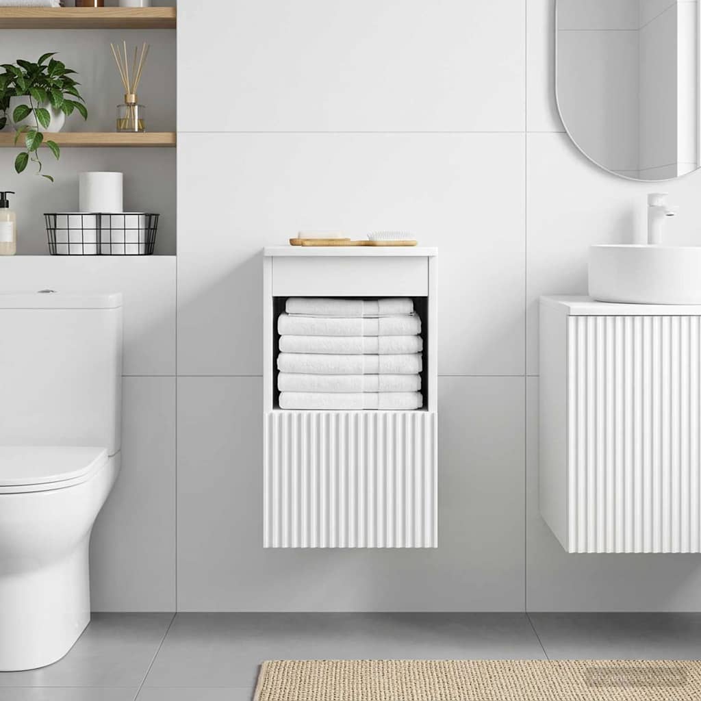 Mobile da Bagno Bianco 30 x 35 x 50 cm Legno ingegnerizzato | homemem39