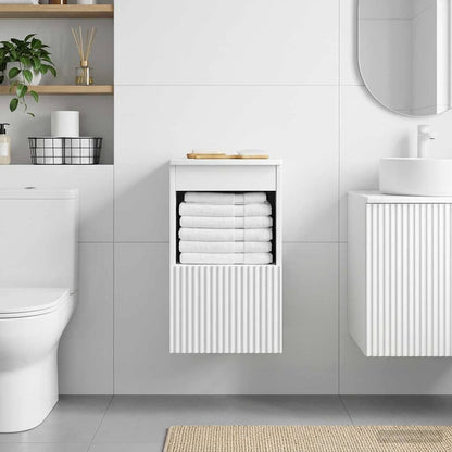 Mobile da Bagno Bianco 30 x 35 x 50 cm Legno ingegnerizzato | homemem39