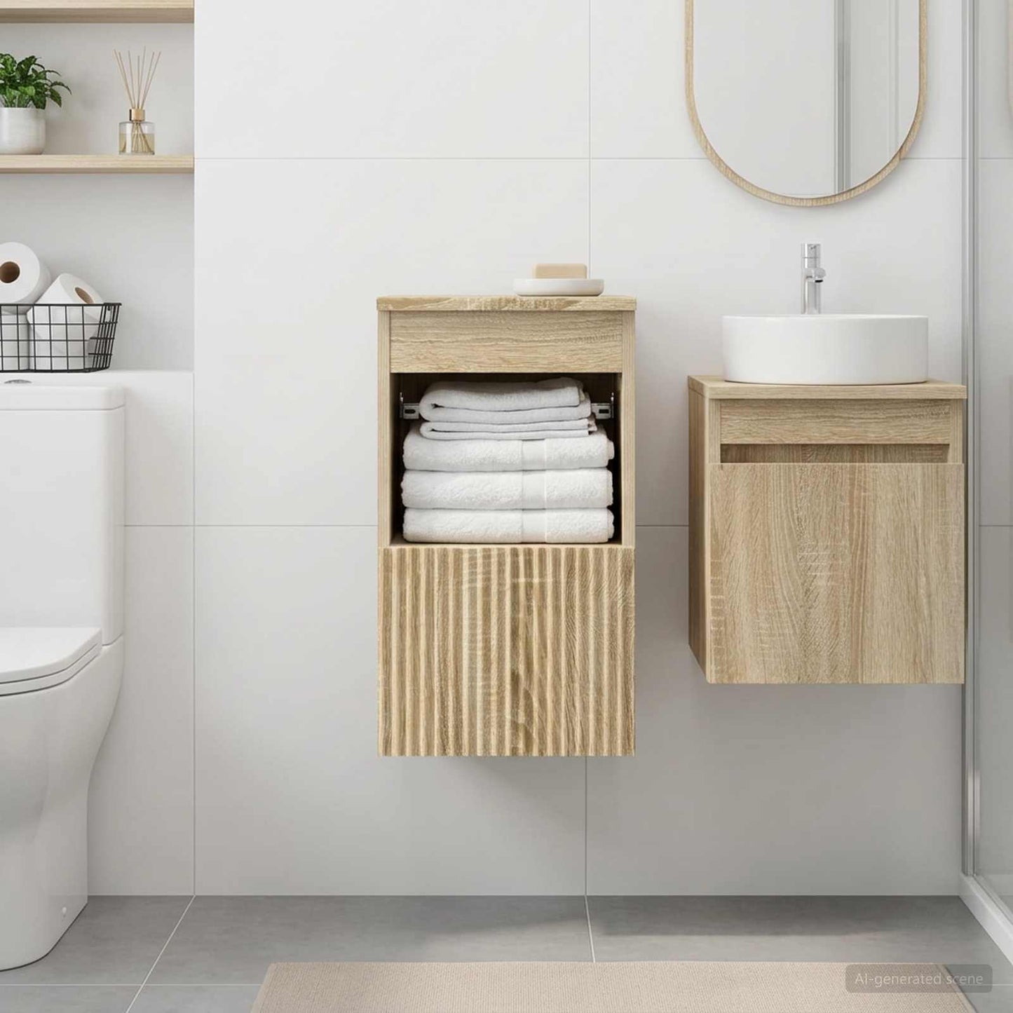 Mobile da Bagno Rovere Sonoma 30 x 35 x 50 cm | homemem39