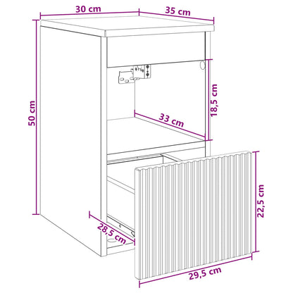 Mobile da Bagno Rovere Sonoma 30 x 35 x 50 cm | homemem39