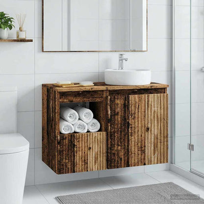 Mobile da Bagno Legno antico 30 x 35 x 50 cm | homemem39