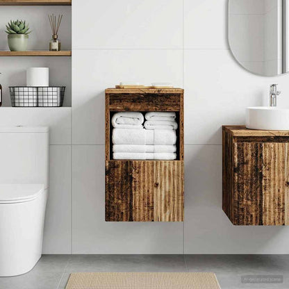 Mobile da Bagno Legno antico 30 x 35 x 50 cm | homemem39