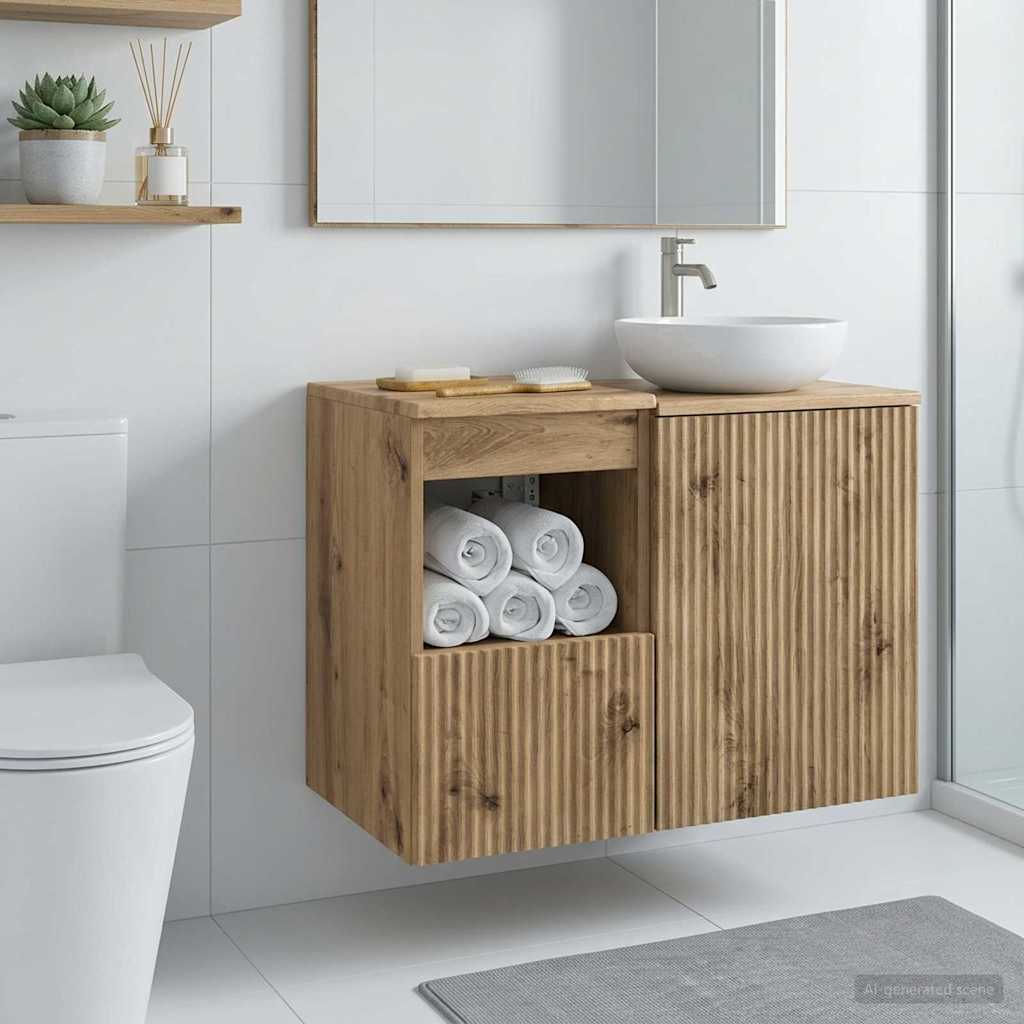 Mobile da Bagno Rovere Artigianale 30 x 35 x 50 cm | homemem39