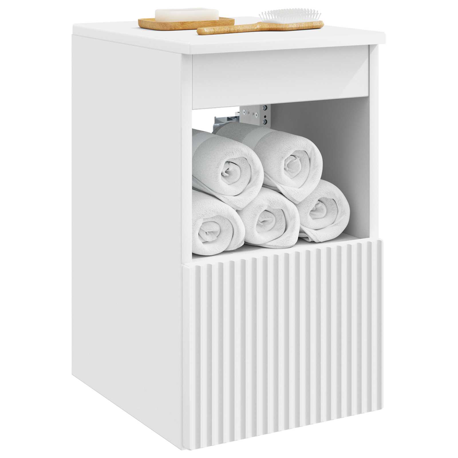 Mobile da Bagno Bianco 30 x 41 x 50 cm Legno ingegnerizzato | homemem39