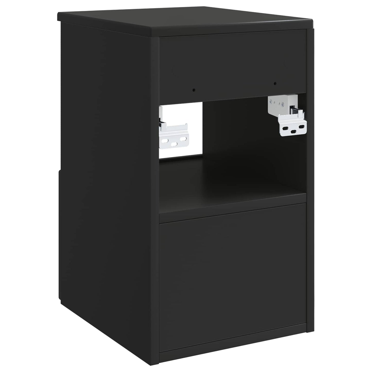 Mobile da Bagno Nero 30 x 41 x 50 cm Legno ingegnerizzato | homemem39