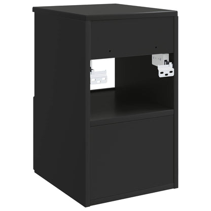 Mobile da Bagno Nero 30 x 41 x 50 cm Legno ingegnerizzato | homemem39