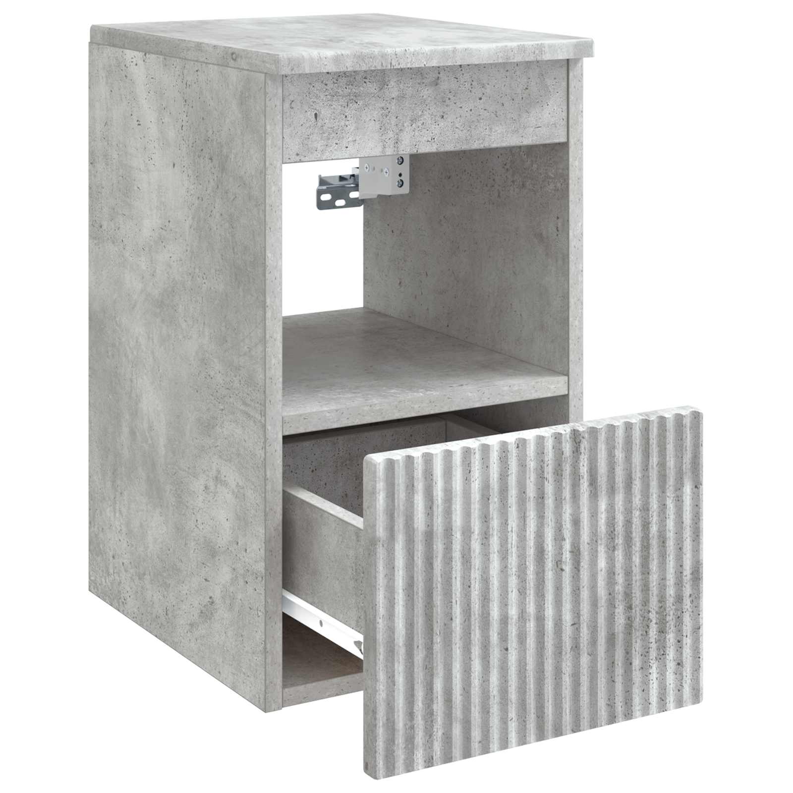 Mobile da Bagno Grigio Cemento 30 x 41 x 50 cm | homemem39