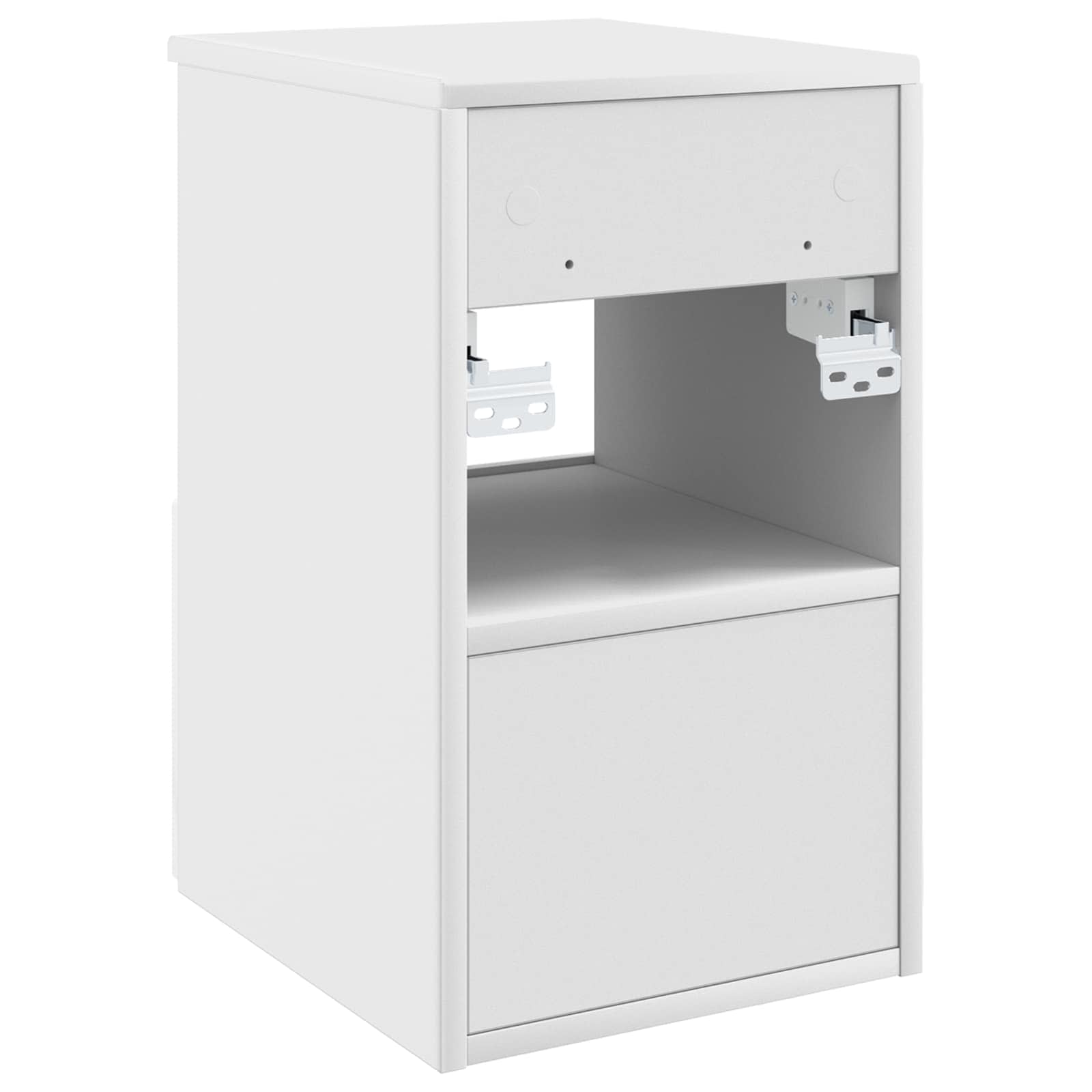 Mobile da Bagno Bianco Lucido 30 x 41 x 50 cm | homemem39