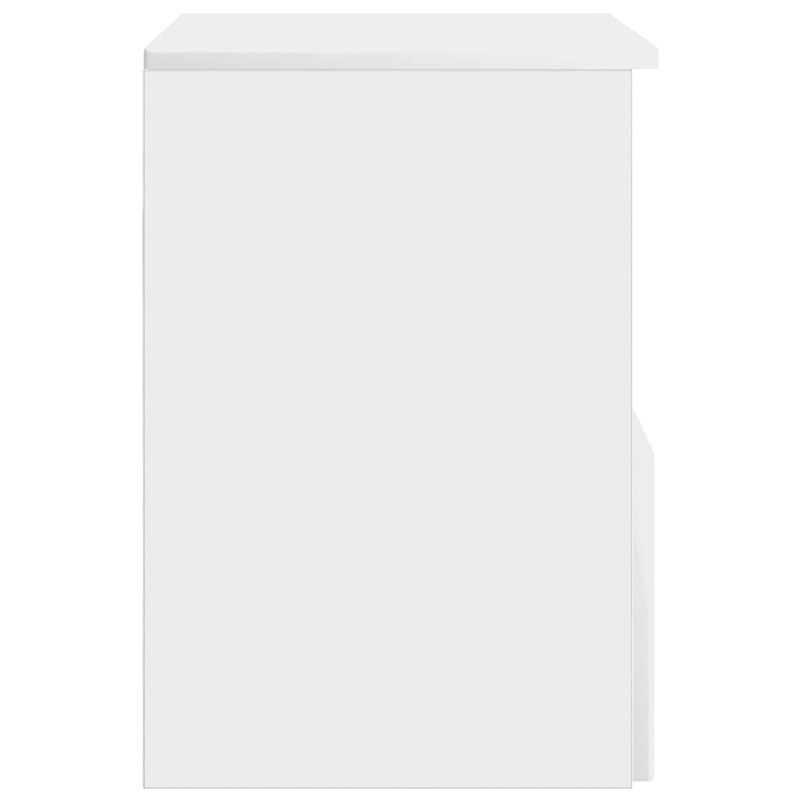 Mobile da Bagno Bianco Lucido 30 x 41 x 50 cm | homemem39