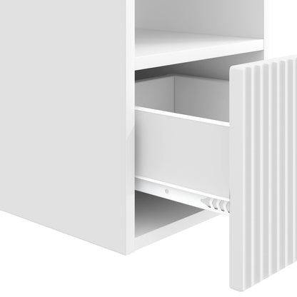 Mobile da Bagno Bianco 30 x 44,5 x 50 cm Legno ingegnerizzato | homemem39
