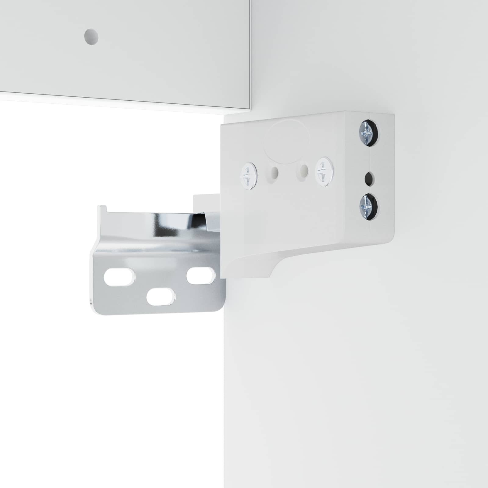 Mobile da Bagno Bianco Lucido 30 x 44,5 x 50 cm | homemem39