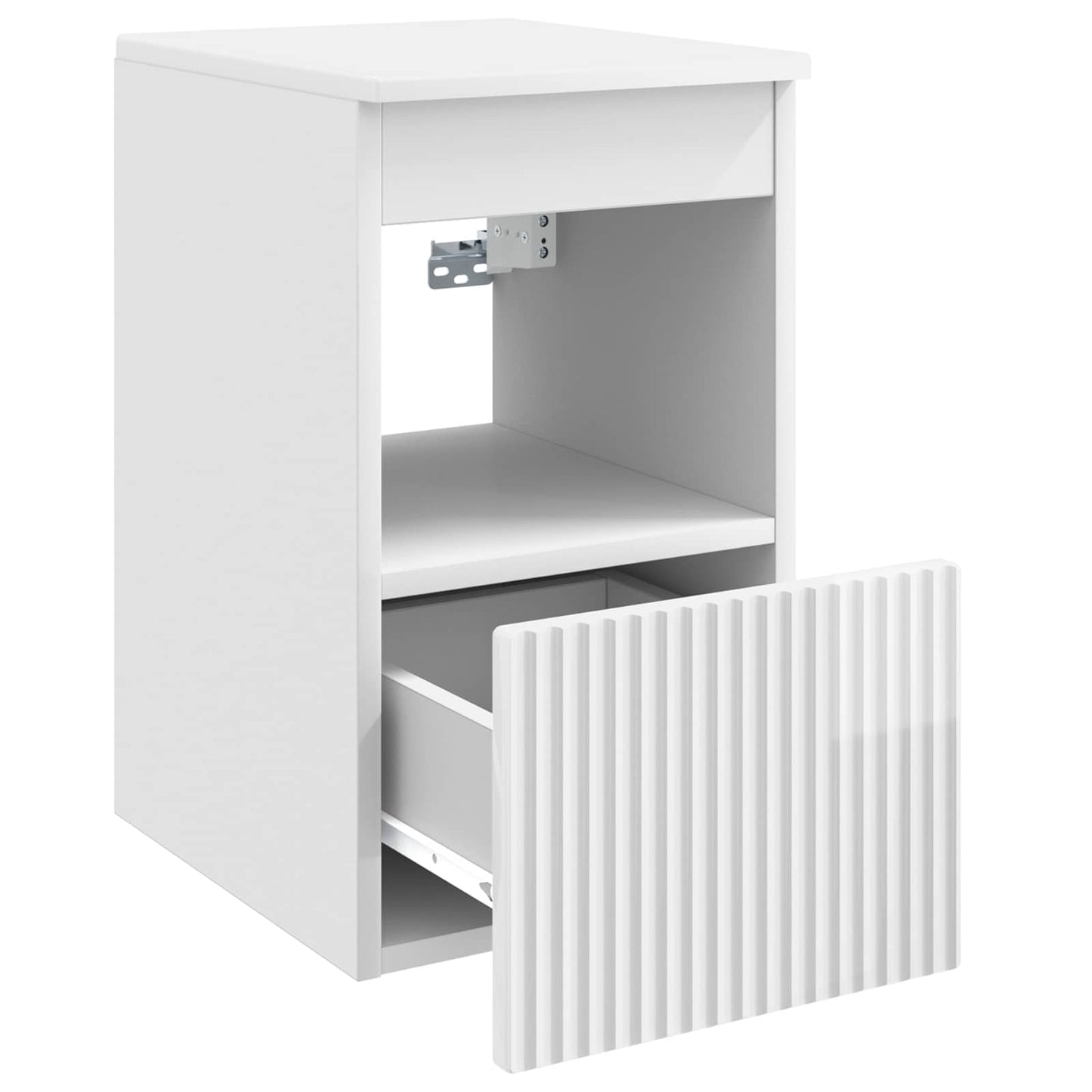 Mobile da Bagno Bianco Lucido 30 x 44,5 x 50 cm | homemem39